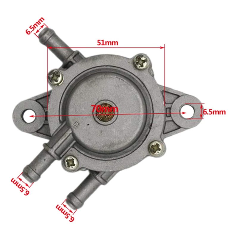Kkvi Bơm Nhiên Liệu 80865656 Bằng Hợp Kim Nhôm Chống Rò Rỉ Cho Máy Cắt Cỏ 691034 / 808281 / 692313 / 557033
