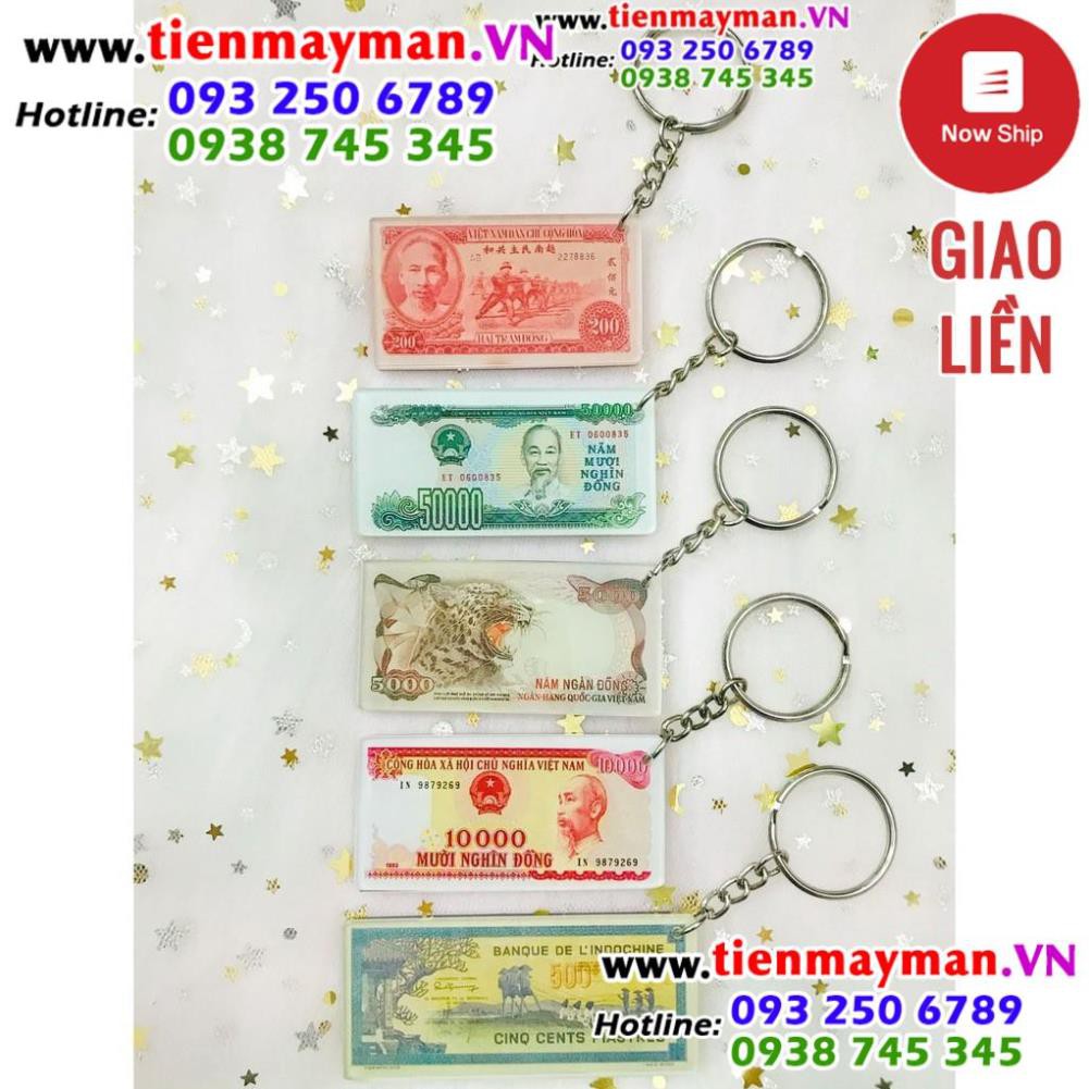 [giá sĩ] (SET 4) 05 cái Móc Khóa Tiền Xưa Việt Nam các thời kỳ - các mẫu như hình (1)