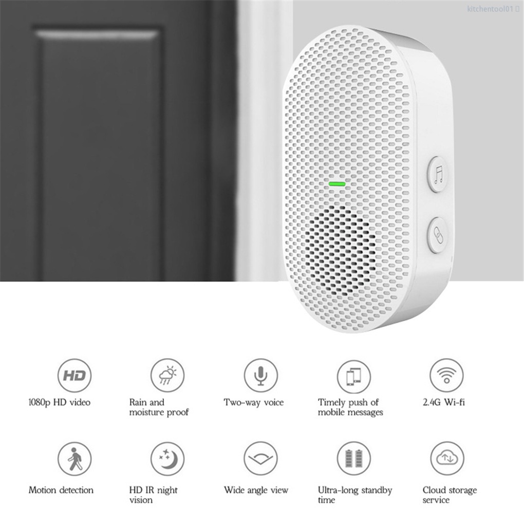 Thông Minh Chuông Cửa Không Dây Chống Thấm Nước Tiện Dụng Cho Nhà Bếptool01 | BigBuy360 - bigbuy360.vn