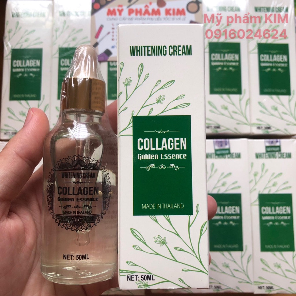 ✅&lt;MẢNG TO&gt;Nước lột collagen Thái Lan, thay da sinh học collagen Golden Essance 50ml