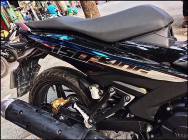 Tem rời Exciter Mx V Mới Full đen bóng -1