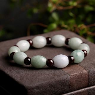 Vòng tay ngọc bích tự nhiên kiểu dáng đơn giản trang nhã