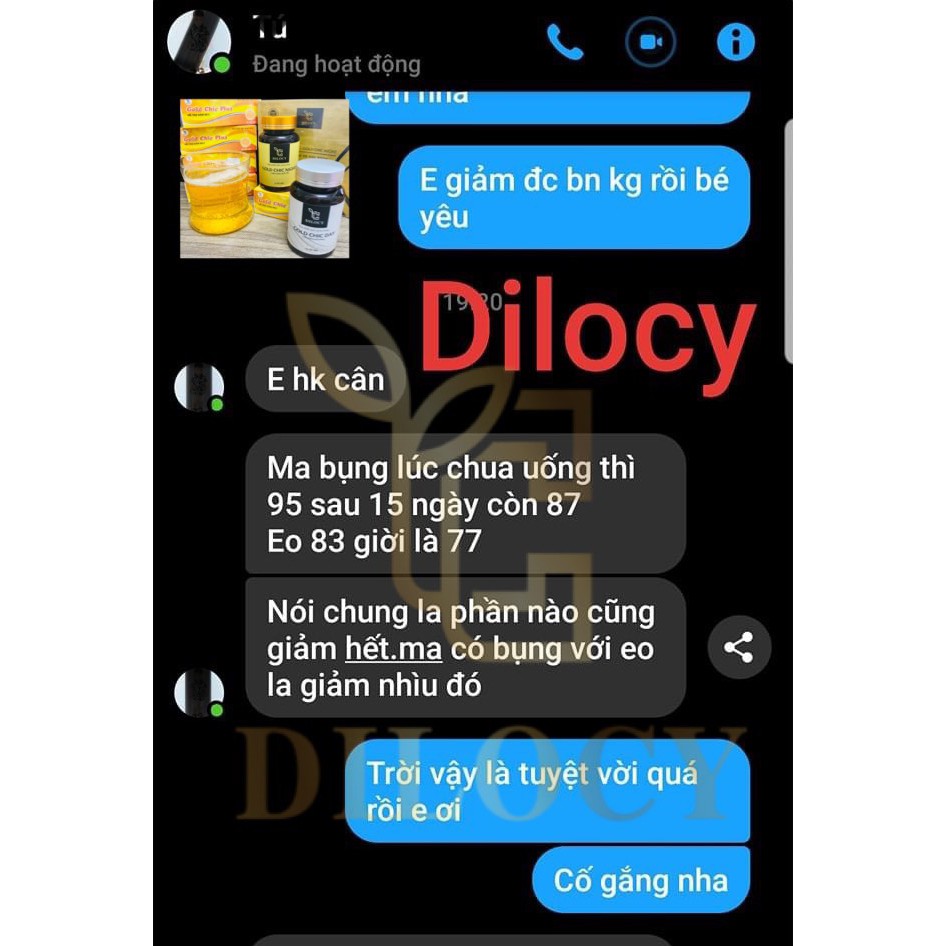 VIÊN SỦI GIẢM CÂN DILOCY GOLD CHIC PLUS - Hiệu quả nhanh chóng, an toàn chất lượng đạt chuẩn GMP | BigBuy360 - bigbuy360.vn