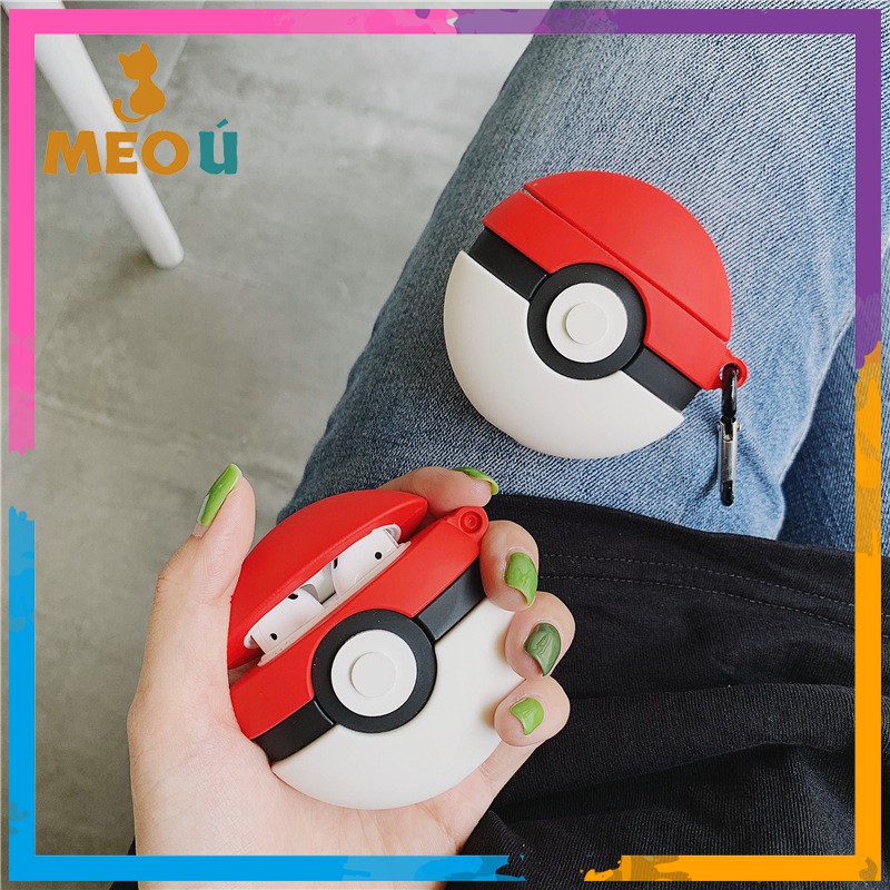 Case Airpods Quả Cầu Pokemon cho AirPods 1/2/Pro - airpod case