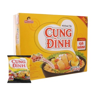 Thùng 30 gói mì cung đình gà hầm