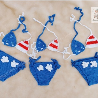 Set Bikini Hoạ Tiết Siêu Dễ Thương Cho Bé