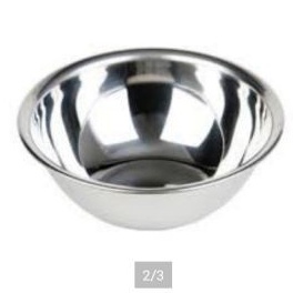 Bát inox rửa mặt dùng trong spa, size 22cm