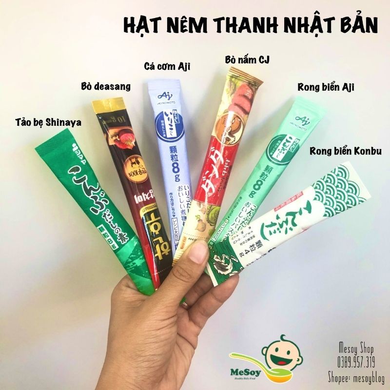 Hạt nêm dạng thanh Nhật Bản cho bé ăn dặm (1 thanh dùng thử)