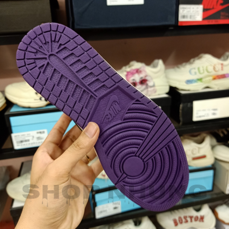 Giày Jordan 1 Tím Cổ Cao Nam Nữ Cao Cấp