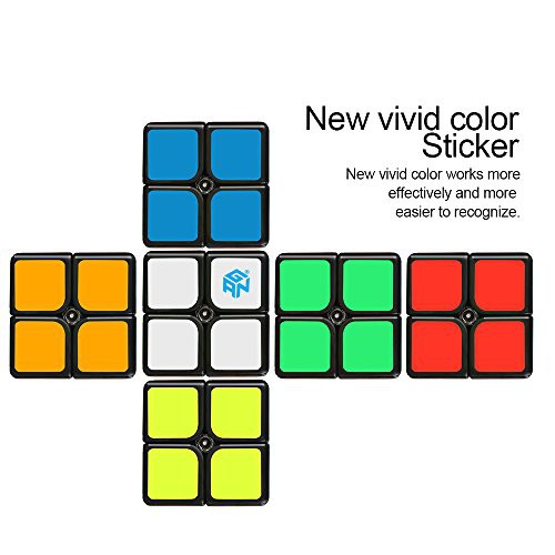 Rubik 2x2 Gan 249 V2 M 2x2x2 Viền Đen Có Nam Châm
