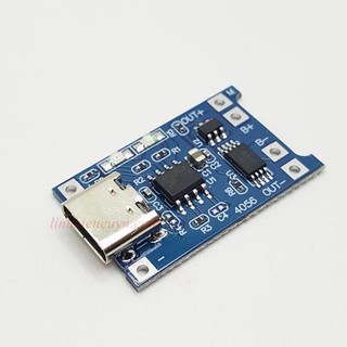 Mạch sạc pin lithium TP4056 có IC bảo vệ (Type-C)