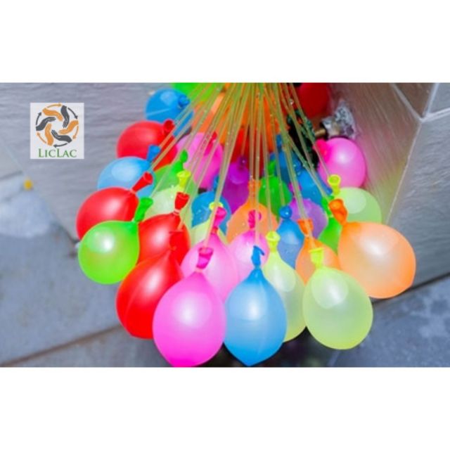 Bộ 111 bóng nước nhiều màu Magic Balloons