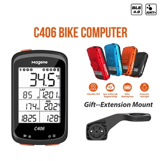 Thiết bị định vị Magene C406 GPS thông minh không dây cho xe đạp leo núi