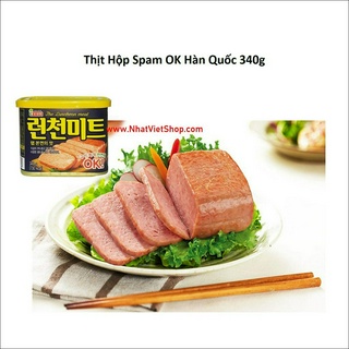 Thịt hộp Spam Hàn Quốc 340g
