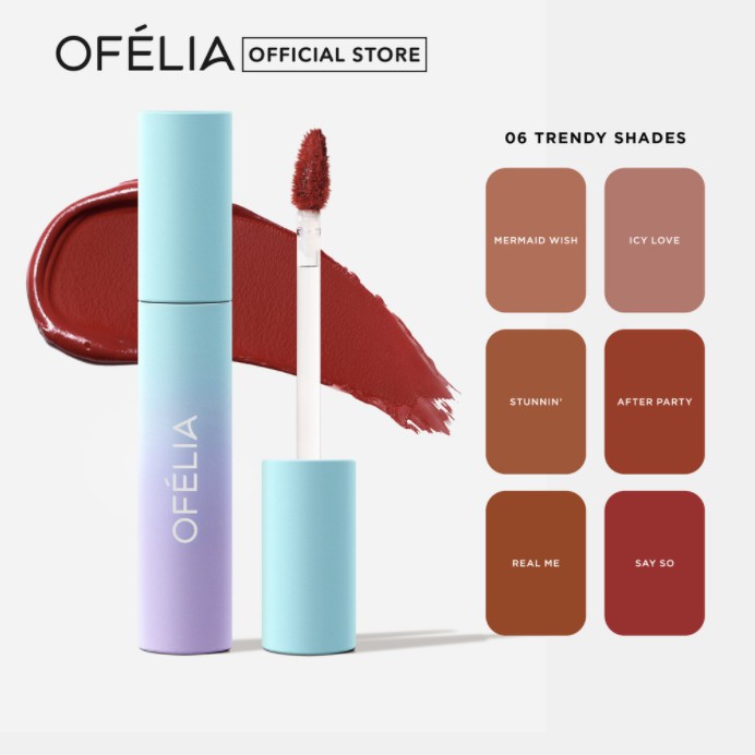 Son Ofélia Glacier Velvet Tint (có hộp quà tặng)