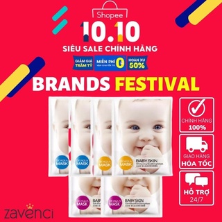 Mặt Nạ Baby Skin của Bioaqua Dưỡng Trắng Da, Cấp Ẩm Giúp Da Mịn Màng Như Da Em Bé