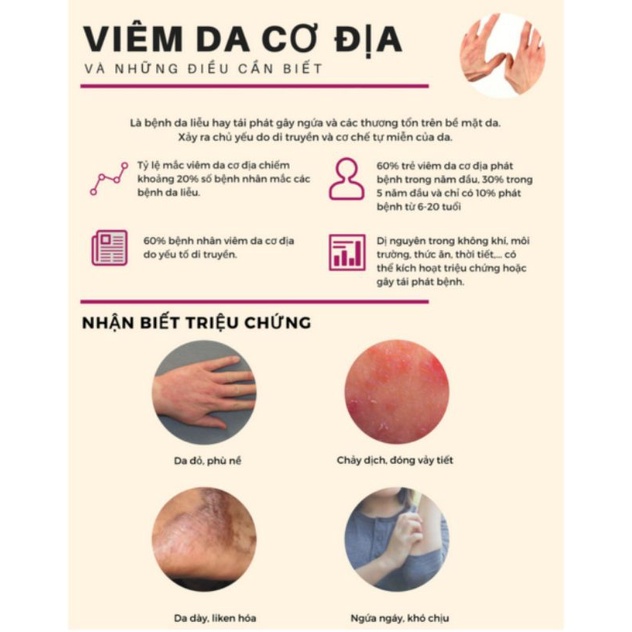 Atopiclair cream  kem dưỡng ẩm cho viêm da cơ địa, da nhạy cảm 40 ml