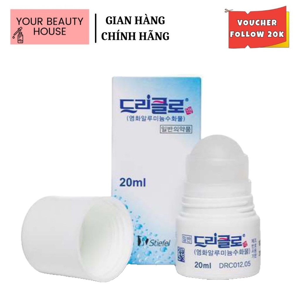 STIEFEL - Lăn nách xóa mùi ngăn mồ hôi Hàn Quốc