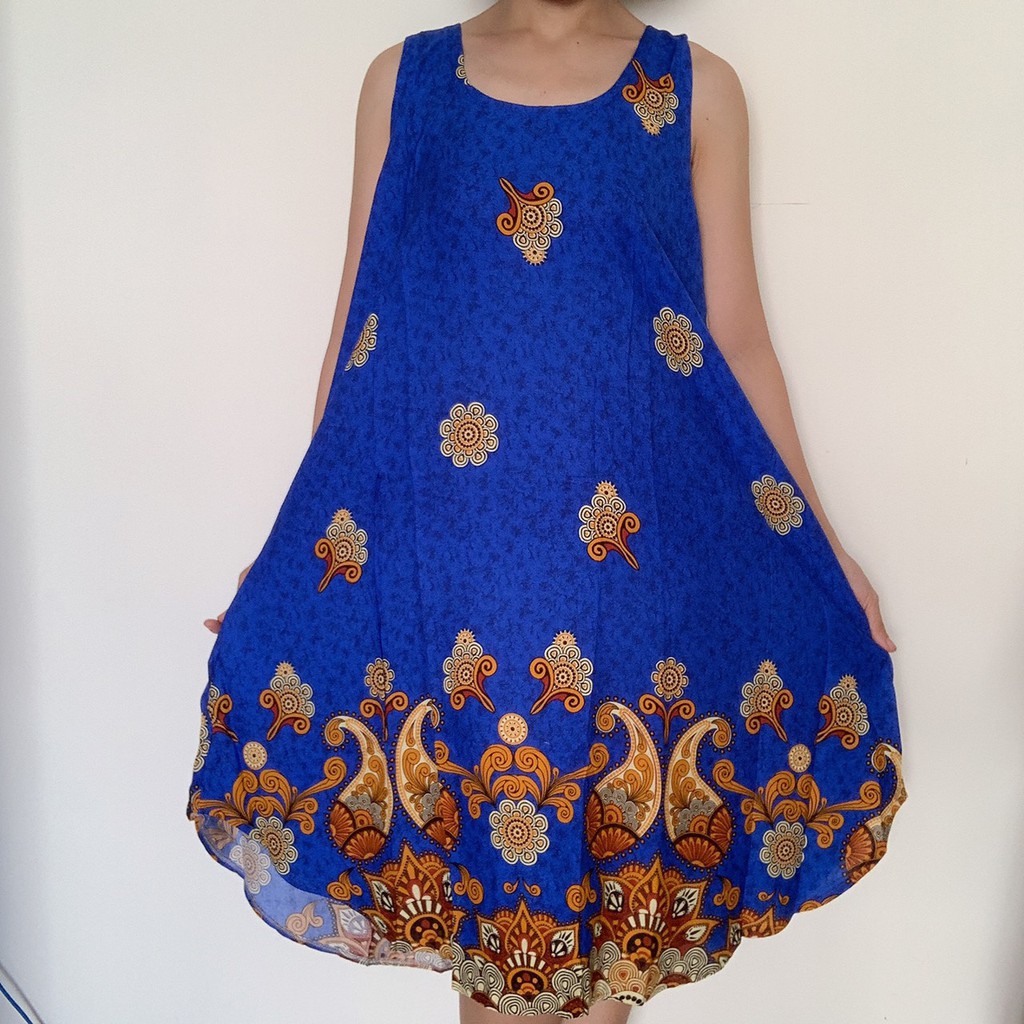 2021 - [Chọn mẫu] 65-75kg Đầm tole mặc nhà hoa văn họa tiết | BigBuy360 - bigbuy360.vn