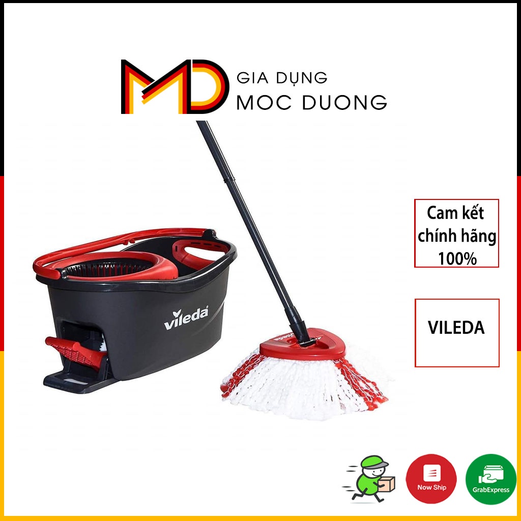 Cây lau nhà VILEDA TURBO, tam giác, Gia dụng Mộc Dương