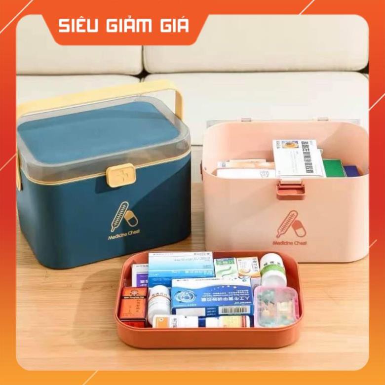 HỘP ĐỰNG THUỐC Y TẾ MEDICINE BOX SIÊU TIỆN DỤNG CHO GIA ĐÌNH