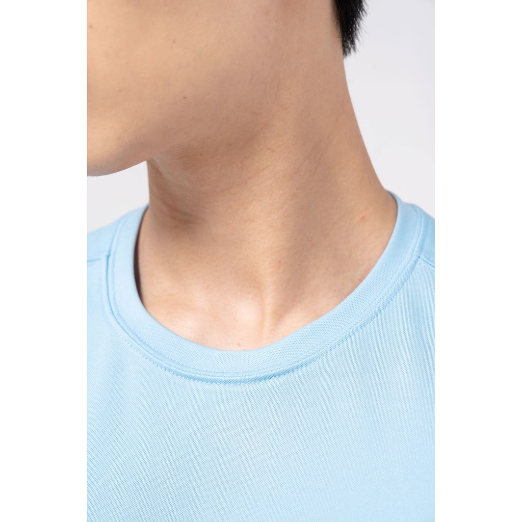 Áo thun YODY Nam thể thao in ngực thoáng mát thấm hút TSM4221 | BigBuy360 - bigbuy360.vn