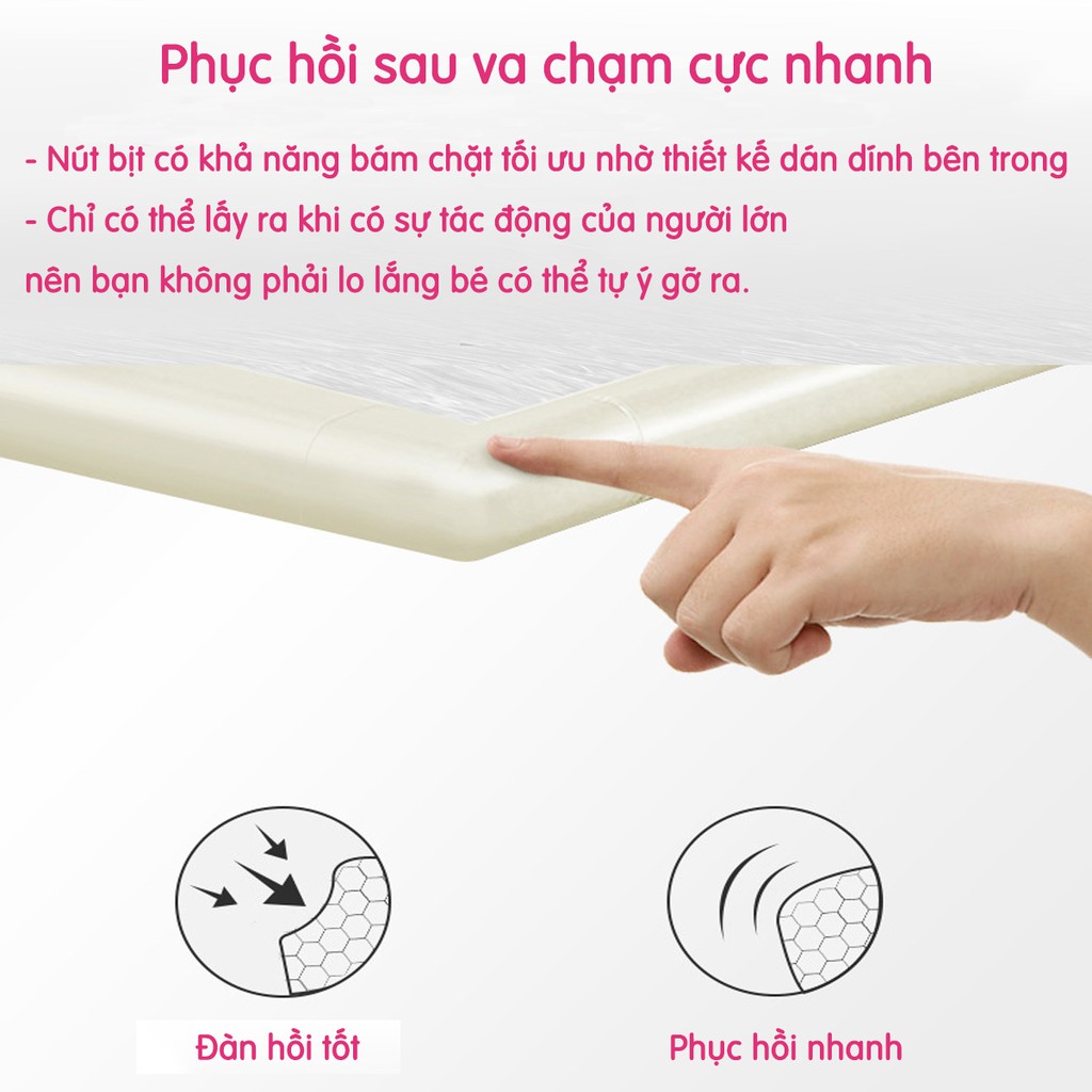 Bộ bọc cạnh góc bàn cao cấp Mombella dài 5m