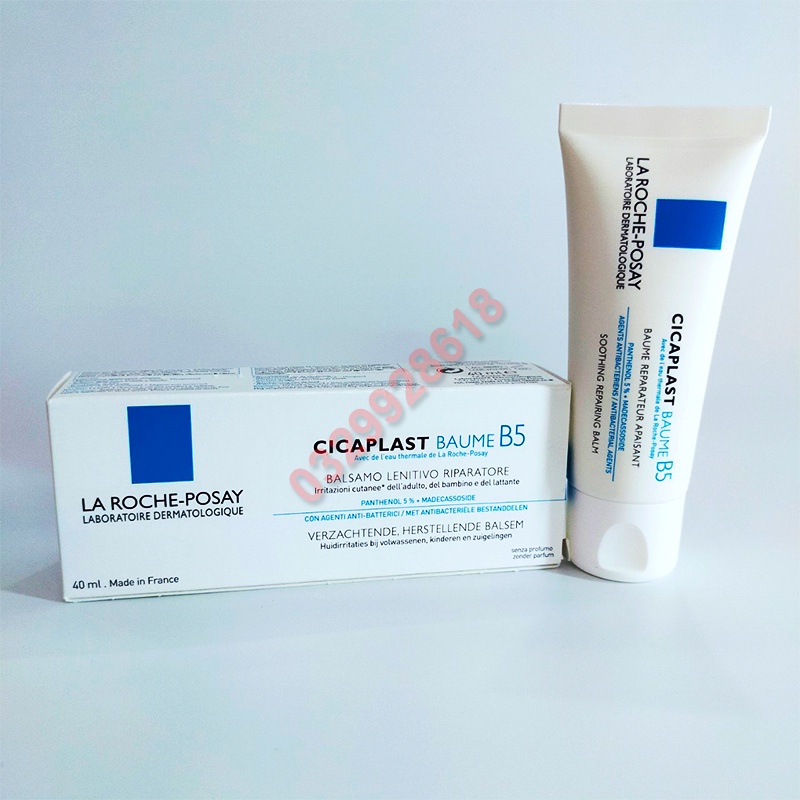 Kem Dưỡng Ẩm Đa Năng La Roche-Posay Cicaplast Baume B5- 40ml của Pháp