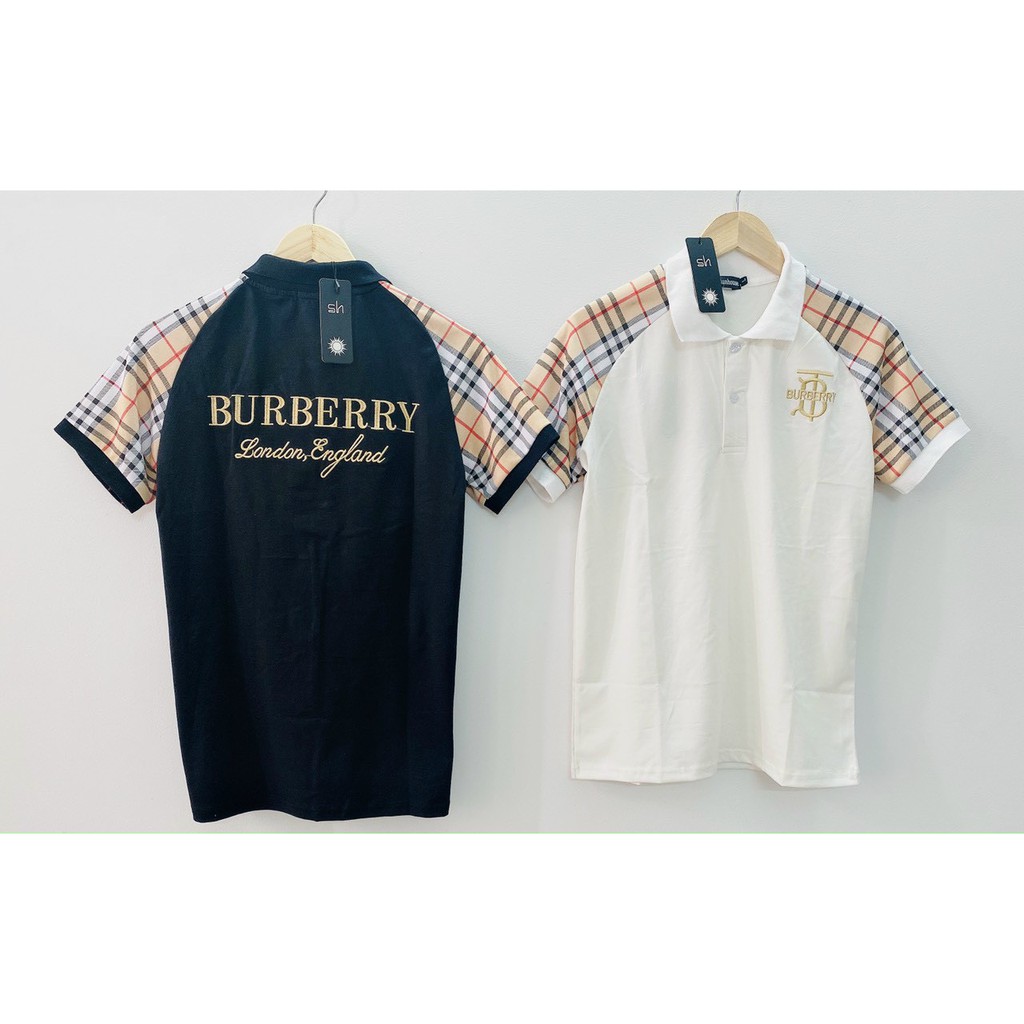 Áo thun nam có cổ tay ngắn thêu logo phối kiểu BBR chất đẹp co dãn mẫu mới nhất giá rẻ cao cấp | BigBuy360 - bigbuy360.vn