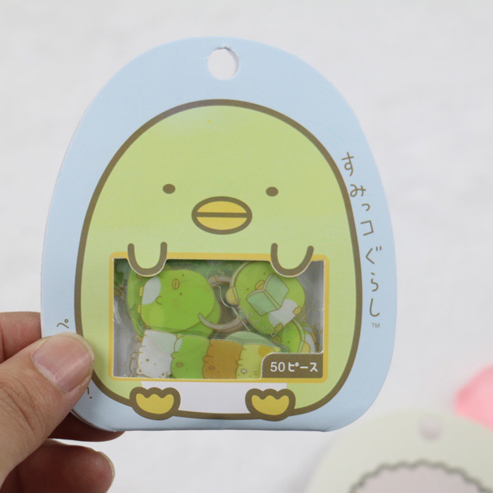 Túi 50 Miếng Dán Họa Tiết Hoạt Hình Nhiều Màu Dễ Thương Diy 81