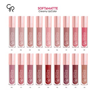 SON KEM LÌ GOLDEN ROSE SOFT & MATTE