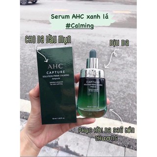 (màu xanh lá) Serum AHC mẫu mới