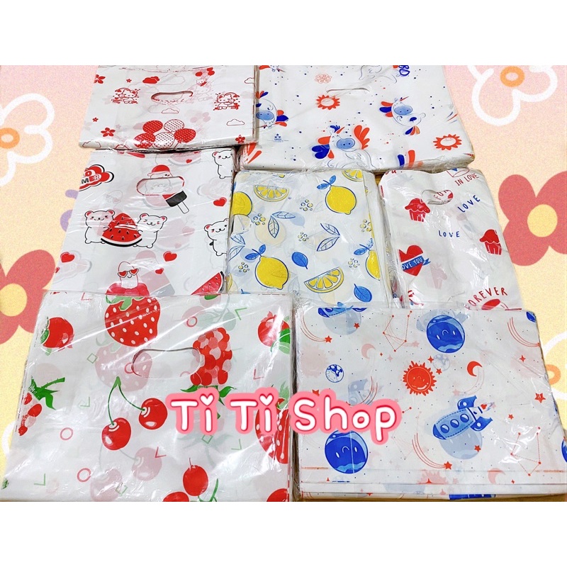 500G TÚI HỘT XOÀI IN HÌNH ĐẸP - GIAO HÌNH NGẪU NHIÊN