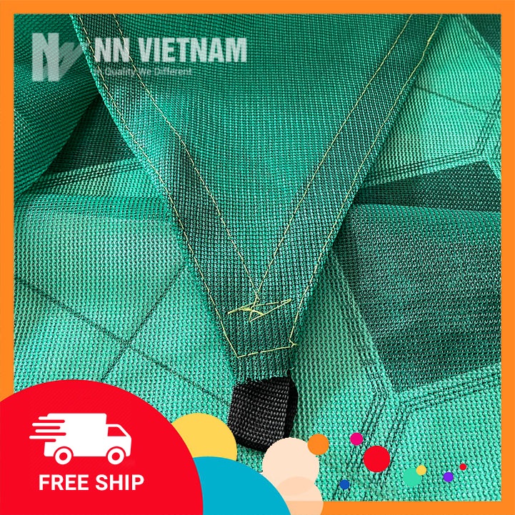 Lưới che nắng tam giác💕 HÀNG CAO CẤP 💕 may viền khuy sẵn dùng che mát sân vườn, ban công - Kích thước 2mx2mx2m