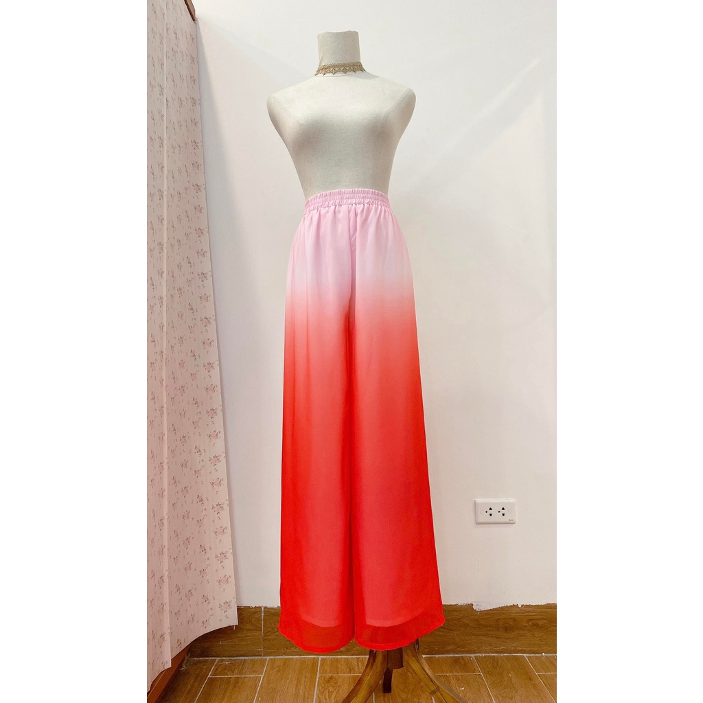 [CÓ SẴN nhiều màu] Quần chiffon ống rộng tập nhảy, múa cổ điển, tập yoga ống rộng 2 lớp cho người lớn