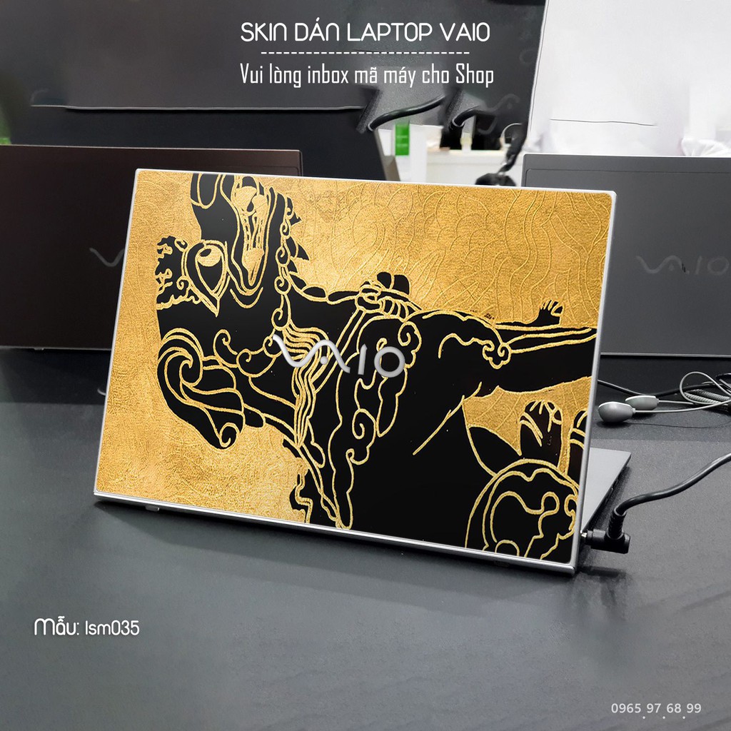 Skin dán Laptop Sony Vaio in hình Nghê Việt Nam - lsm035 (inbox mã máy cho Shop)