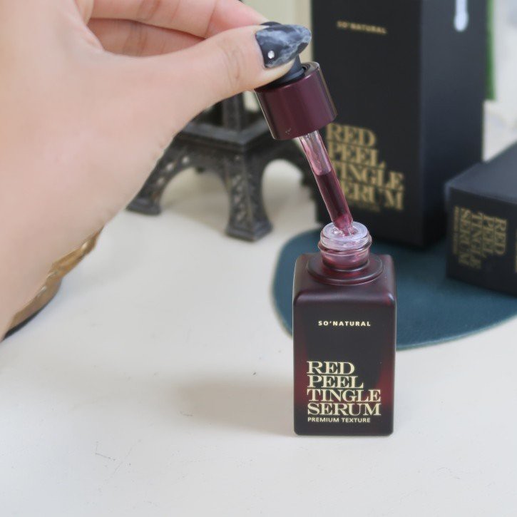 Thay da sinh học Red Peel Tingle 20ml Hàn Quốc Zuka Beauty sạch da tẩy tế bào chết