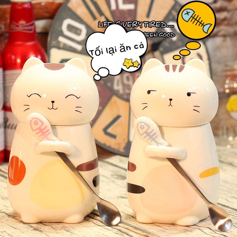💥CỐC SỨ HÌNH MÈO QUÀ TẶNG 💥