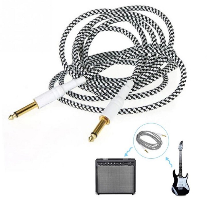 Dây 6 li cắm đàn Guitar - Phụ kiện guitar - Cable guitar