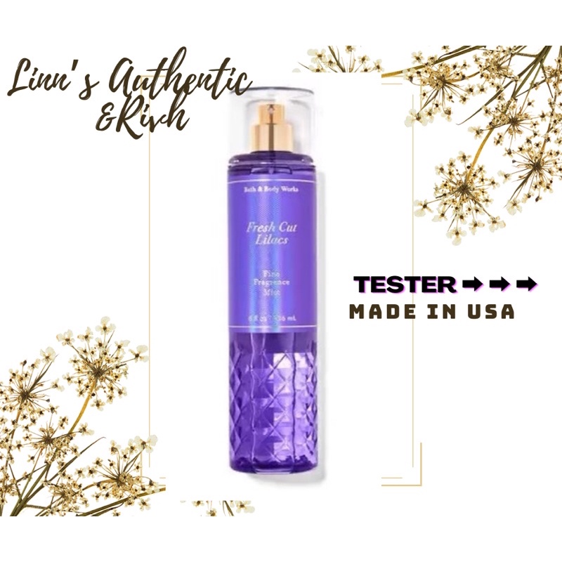 FRESH CUT LILACS - Xịt Thơm Toàn Thân Body Mist Bath & Body Works Usa