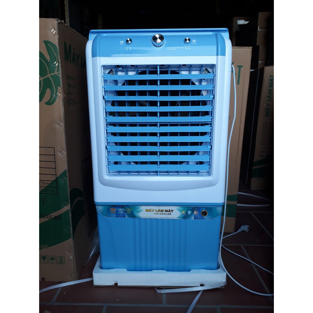 QUẠT ĐIỀU HÒA  HƠI NƯỚC AIR COLER THAY THẾ ĐIỀU HÒA MODEM HS-35A -35L-Tặng 2 bình đá khô-Được xem hàng