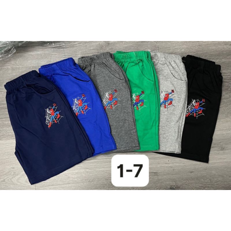 Quần đùi Cotton Xuất dư Cho Bé Trai 6-11kg