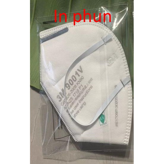 Khẩu trang 3M 9001V KN90 P1 lọc hơn 90% bụi có van thở giá bán lẻ rẻ như bán buôn | BigBuy360 - bigbuy360.vn