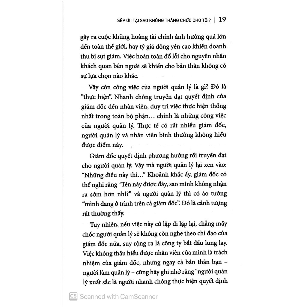 Sách Zenbooks - Sếp Ơi! Tại Sao Không Thăng Chức Cho Tôi?