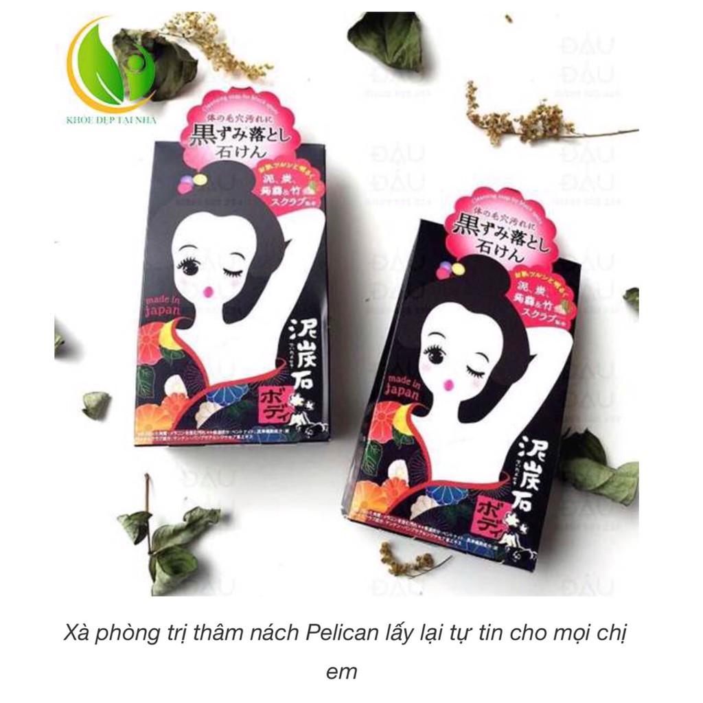 Xà bông THÂM NÁCH Pelican Nhật Bản 100g