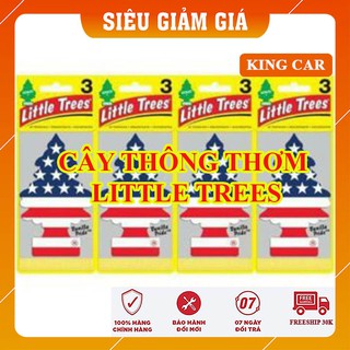 Cây thông thơm little trees khử mùi ô tô, phòng ngủ, tủ quần áo - Hương vani