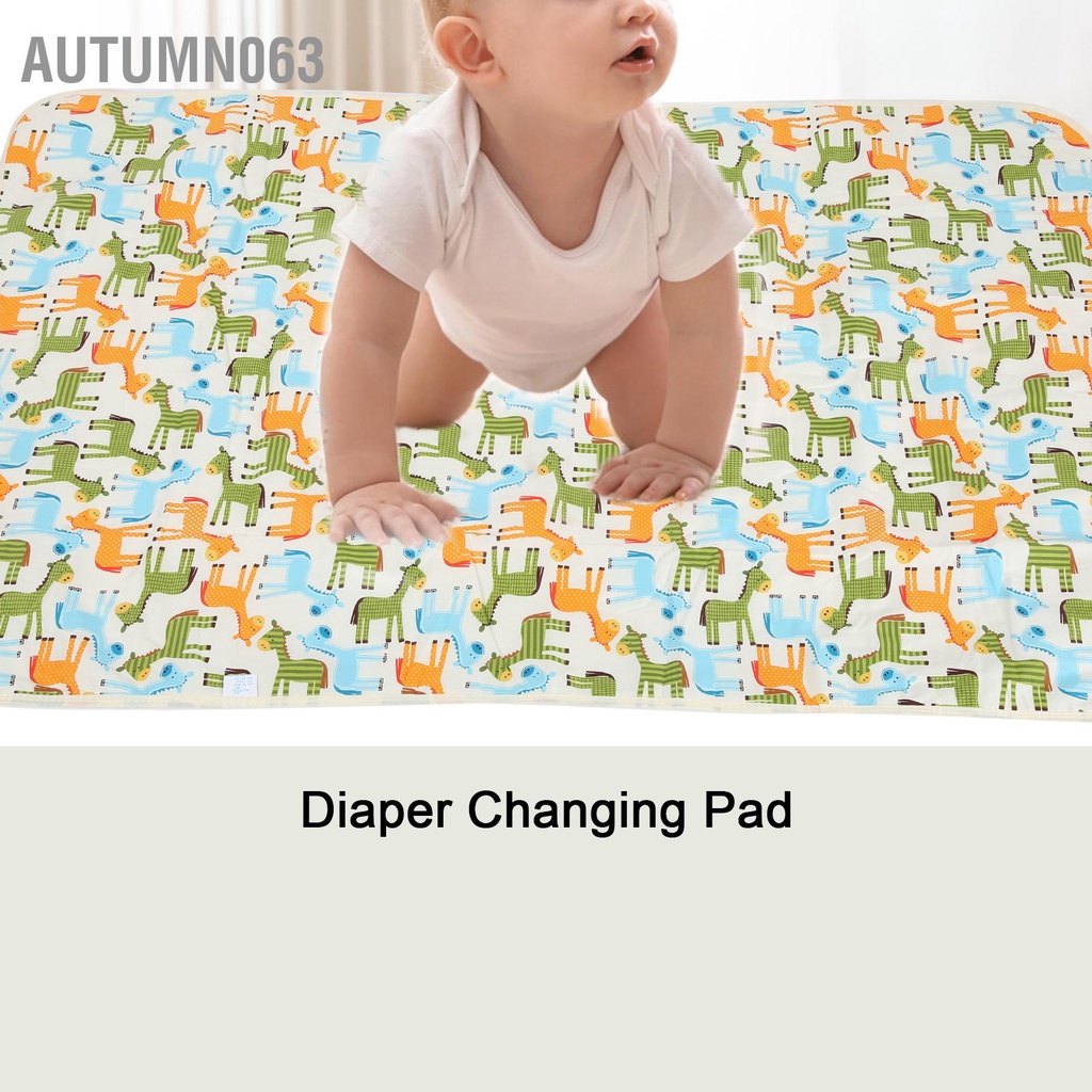 Đệm nước tiểu Ba lớp tã chống thấm Thay đổi tấm lót thay cho bé sơ sinh Autumn063