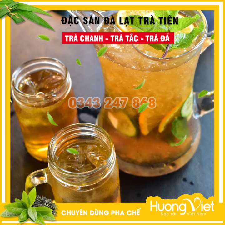 Trà sâm dứa Thiên Thảo 60gr, trà tiên Đà Lạt, trà đá miền Nam, trà Lâm Đồng, Vietnamese green tea