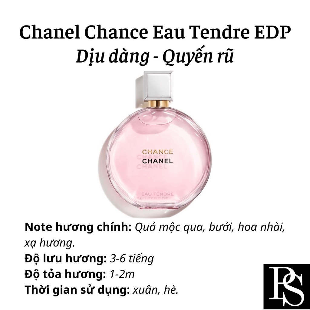 Nước hoa nữ Chanel Chance Eau Tendre EDP