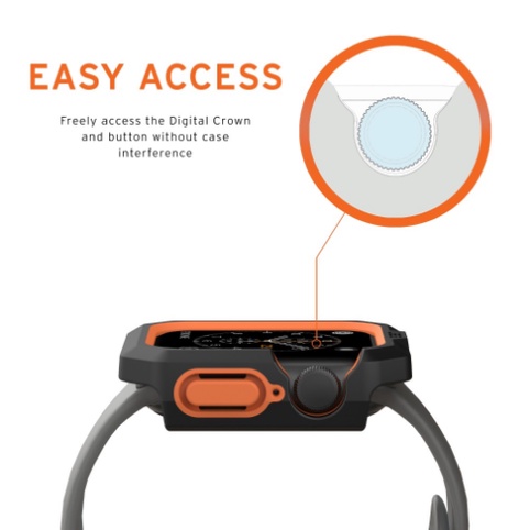 UAG Apple Watch 44mm 42mm 40mm 38mm Case Civilian Apple Watch Series SE / 6/5/4  Vỏ bọc chống rơi Quân đội